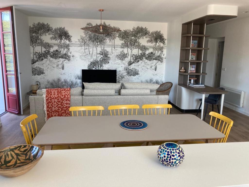Superbe Appartement T3 Au Centre Plage .Parking Андай Екстер'єр фото