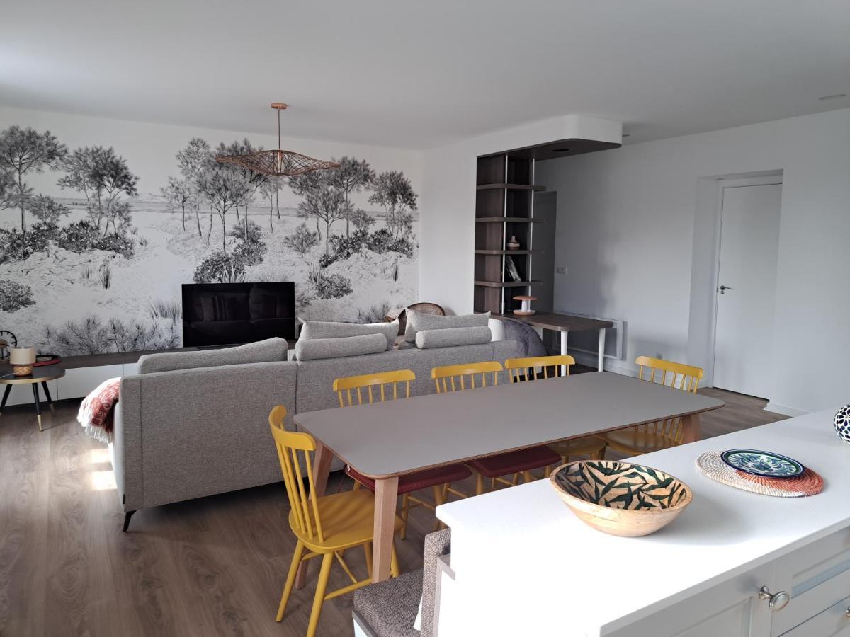 Superbe Appartement T3 Au Centre Plage .Parking Андай Екстер'єр фото